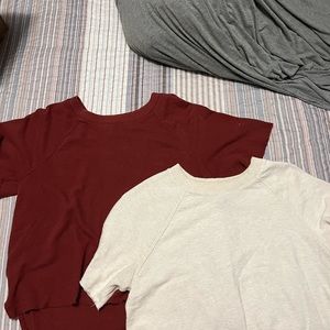 set of 2 american eagle shirts